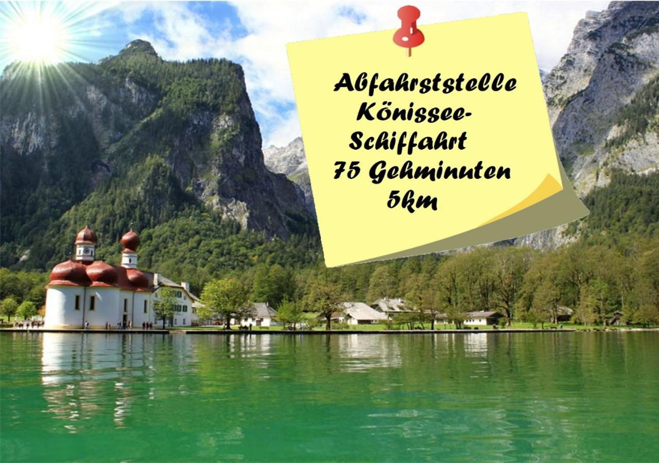G&H Ferienwohnungen Appartement Untersberg Berchtesgaden Exterior foto