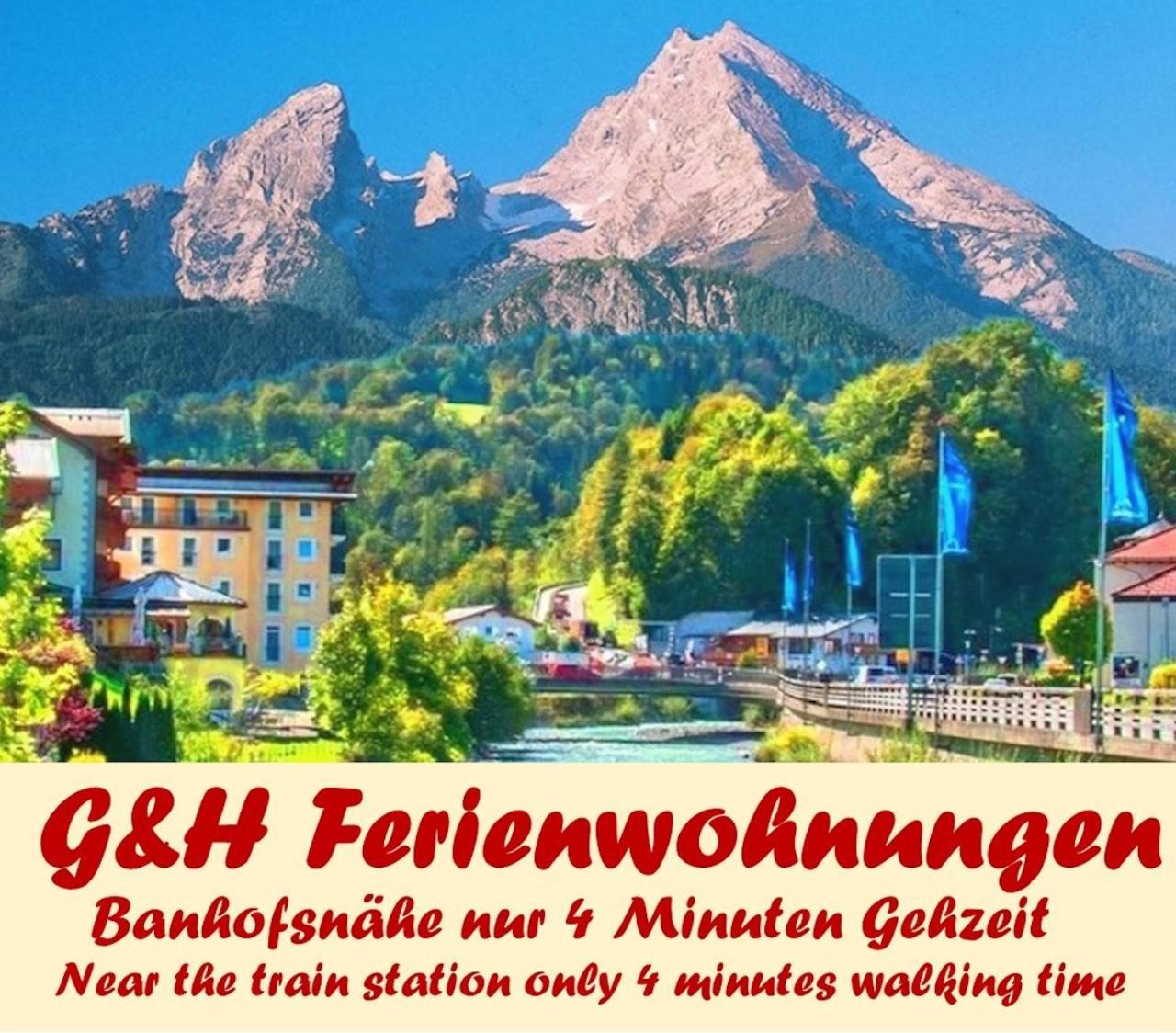 G&H Ferienwohnungen Appartement Untersberg Berchtesgaden Exterior foto